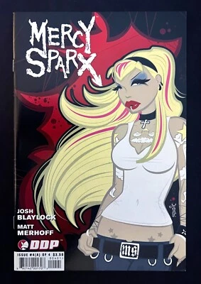 Mercy Sparx Vol. 1 #4 Josh Blaylock Variant Cover Due Publishing 2009 - Image 1 of 2