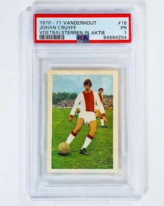 Johan Cruyff 1970/71 Vanderhout PSA 1 Holland Netherlands Ajax Voetbalsterren 16 - Picture 1 of 2