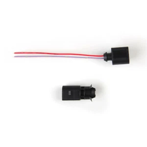 For VW Golf Jetta AUDI A3 #1J0 919 379 A Ambient Temp Sensor&Harness plug Set - Picture 1 of 7