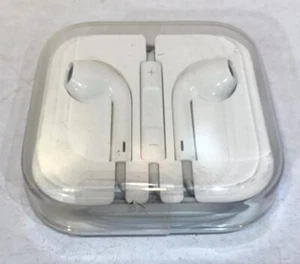 NEW Apple Wired iPhone iPad iPod White Ear Buds 3.5 New Sealed Unused - Picture 1 of 5