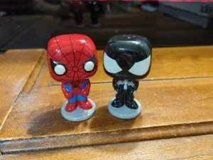 Funko Marvel Superhero Salt & Pepper Shakers Venom & Spiderman RARE!!! - Picture 1 of 6