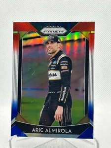 2019 Panini Prizm Prizms Red White and Blue #8 Aric Almirola SP - Picture 1 of 2