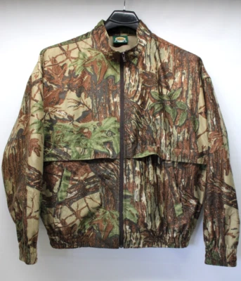 VINTAGE CABELA'S MEN'S REALTREE CAMO UNLINED BOMBER HUNTING JACKET - Image 1 of 4