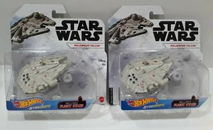 Millennium Falcon X 2 🔥Star Wars🔥 Starships - Hot Wheels (2020) Disney's Toys - Picture 1 of 10