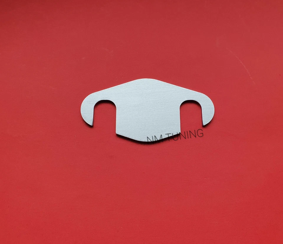 81.8 AGR Verschlussplatte für Smart FORTWO CITY COUPE CABRIO 450 CDI EDELSTAHL - Bild 1 von 1