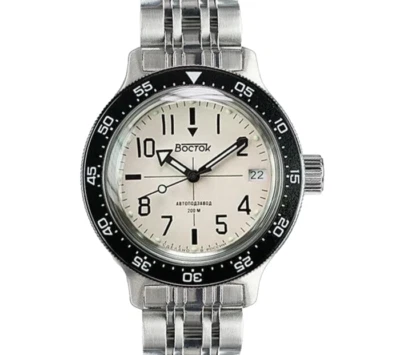 Vostok Amphibia 720070 Watch Antarctica Diver Mechanical Automatic USA Seller - Image 1 of 4