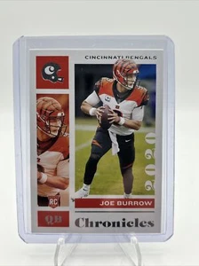 Joe Burrow Panini Chronicles RC #19 Cincinnati Bengals Rookie LSU 2020 - Picture 1 of 2