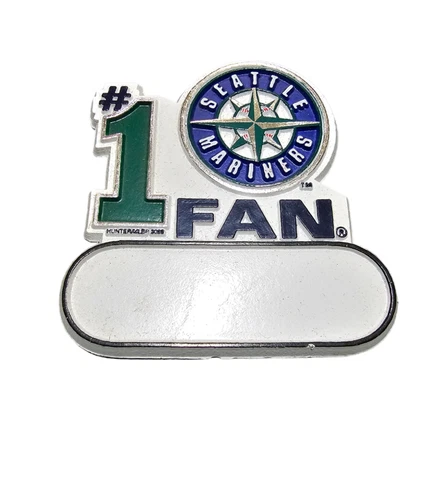 SEATTLE MARINERS #1 FAN MAGNET #1 MARINERS FANS SIZE 3 BY 3 NEW MLB Cover