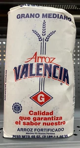 Arroz Valencia Grano Mediano - Medium Grain - 3Lbs - 1 BAG - Picture 1 of 3