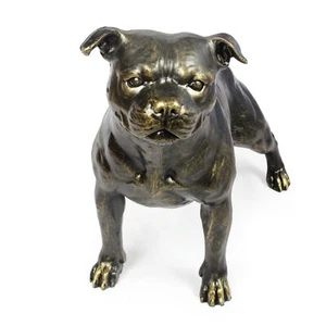Staffordshire Bull Terrier full-size figure Art-Dog - Picture 1 of 12