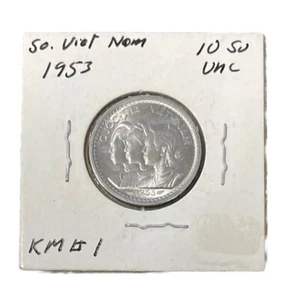 1953 South Vietnam 10 Su - Bảo Đại - Picture 1 of 2