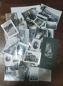 Lotto (3) Di 50 Vecchie Fotografie Bianco E Nero - Foto 1 di 10