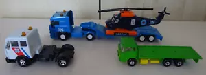 MATCHBOX 1988 SUPERKINGS ROYAL NAVY DAF HELICOPTER TRAILER+COASTGUARD CAB+K13/20 - Picture 1 of 24
