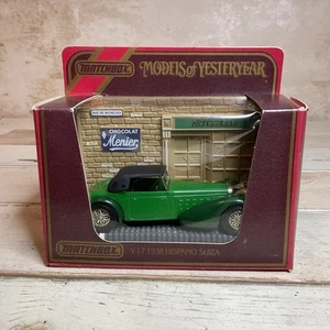 Matchbox Y-17 1938 Hispano Suiza, Includes Background, MODELS OF YESTERYEAR - Picture 1 of 3