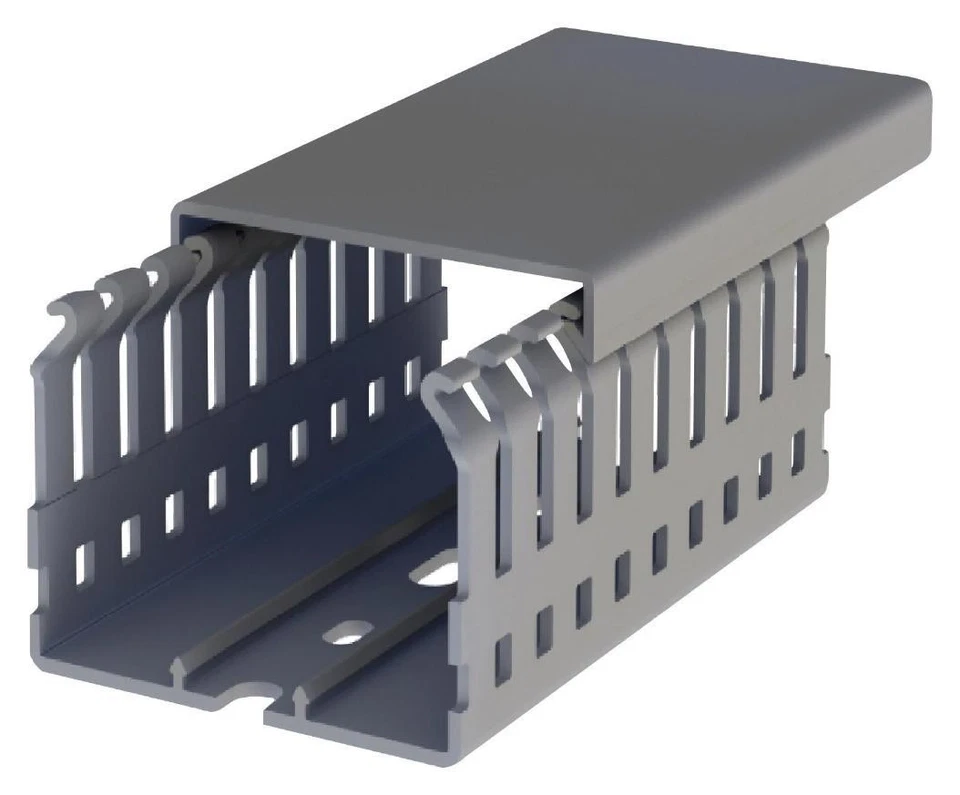 Conducto De Cableado PVC, 60x40mm, 2m, Gris - 1SET411017R0000 - Imagen 1 de 1