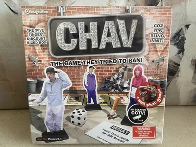 Imagination 2009 - Chav The Game Board Game 2-4 Players Ages 16+ New & Sealed - Image 1 of 4