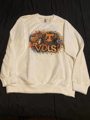 UT Vols Tennessee Volunteers Mujer Sudadera Talla Grande Estampado Guepardo Foto 1 de 4