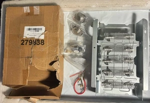 279838 Dryer Heating Element and Thermostat Combo Pack fit Whirlpool - Picture 1 of 1