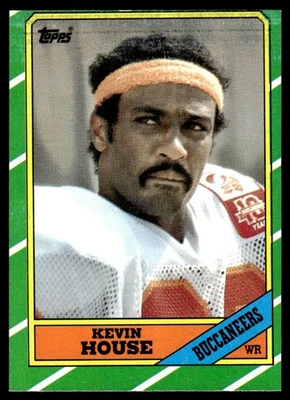 Kevin House 1986 Topps #376 Tampa Bay Buccaneers 32835 Football Card - Image 1 of 2