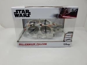 Disney Star Wars Halcón Milenario Detección de Movimiento Acrobacias Drone Cuadricóptero NUEVO - Imagen 1 de 9