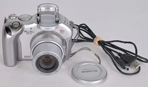 Tested Working Canon PowerShot S1 IS 3.2MP 10X Zoom Bridge Digital Camera - Picture 1 of 12