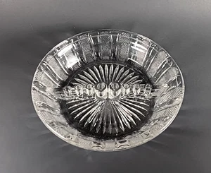 VTG Flower Frog Glass Dish Floral Arrangement Centerpiece 8 Stem Holders Ornate - Picture 1 of 23