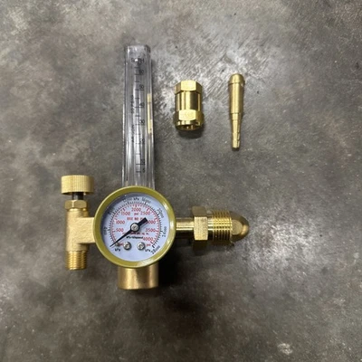 CO2 Argon Flow Meter Gas Regulator Gauge Mig Tig Welding Weld Regulator TIG MIG - Image 1 of 4