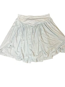 Disney Frozen Elsa Light Blue Shimmer Skirt - Girls Size 9/10 - Picture 1 of 4