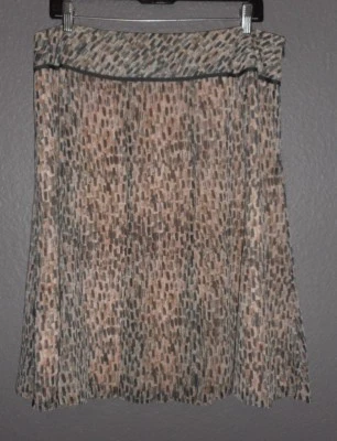 Falda para mujer Axcess Liz Claiborne, talla 12, multicolor forrada de poliéster ¡USADA EN EXCELENTE ESTADO! Foto 1 de 4