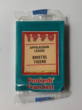 1990 Appalachian League Bristol Tigers Minor League Team Set Sealed Tony Clark +