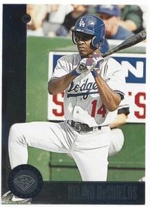 1996 Leaf Silver Delino DeShields - Los Angeles Dodgers #3