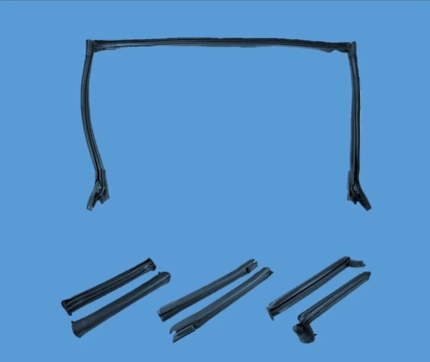 08-10 Chrysler Sebring Convertible Top Complete Rubber Weatherstrip Seals Kit - Image 1 of 1