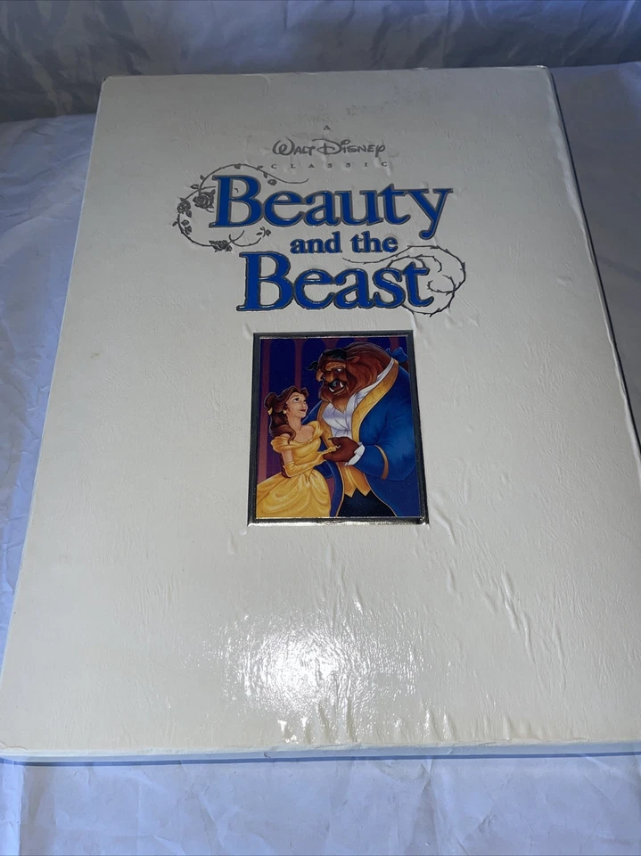 Beauty and The Beast Deluxe Collectors Edition VHS Walt Disney 1992