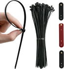 Releasable Zip Ties 12 Inch Heavy Duty Reusable Cable Ties Black Cable Ties 100