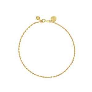 Pendant Love Heart Golden Chain Drop Chain Bracelet Necklace Anklet Thick Chain
