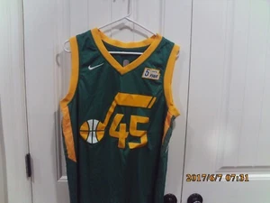 Nike Dri-Fit Donovan Mitchell Jazz Trikot NBA Herren Gr. L Swingman Grün - Bild 1 von 2