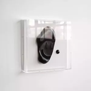CJ Hendry Cheese Edition THINKER Framed Resin Art Sculpture Acrylic Framed /100 - Picture 1 of 3