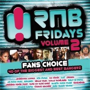 RNB FRIDAYS VOLUME 2 Fans Choice - Feat. Ice Cube, Usher [New & Sealed] 2 CDs