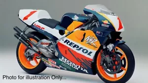 1/8 Lexan Clear Bike Fairing Shell for Kyosho NSR500 BIKE BODY-1 Honda Repsol - Picture 1 of 6
