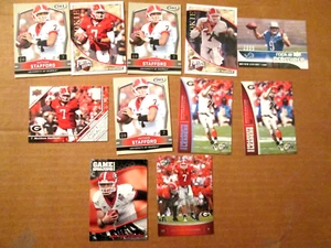 Rookie Lot of 11 Matthew Stafford Georgia Bulldogs - Picture 1 of 1