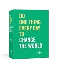 Do One Thing Every Day To Change The World Journal Brand New Diary