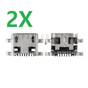 2X LG K10 K410 K420 K430 Micro USB Charger Charging Port Dock Connector USA - Picture 1 of 1