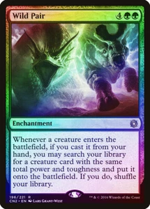 Wild Pair FOIL Conspiracy Take the Crown PLD Green Rare MAGIC CARD ABUGames - Picture 1 of 1