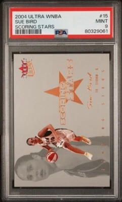 2004 Ultra WNBA Scoring Stars Sue Bird PSA 9 Seattle Storm UCONN Huskies - Image 1 of 2