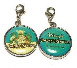 Vintage Disney Coronado Springs Resort Hotel Charm Zipper Pull Signed Disneyana - Bild 1 von 10