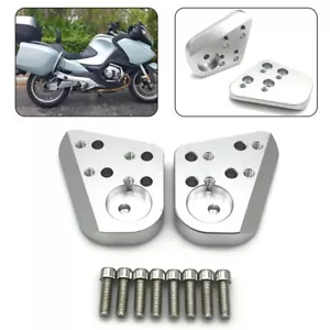 Handlebar Risers 19mm Aluminum Motorcycle Accessories Parts Replacement Set - Picture 1 of 8