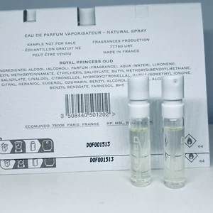 2Pc Creed Royal Princess Oud EDP Official Carded Sample Spray 1.7ml - Picture 1 of 1