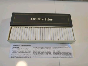Rare Antique/Vintage United Kingdom Miniature Domino Set, Great Condition! - Picture 1 of 4