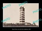 OLD LARGE HISTORIC PHOTO OF ROYAN FRANCE THE ST PIERRE LIGHTHOUSE c1880