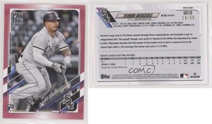 2021 Topps Update Mother's Day Hot Pink /50 Yermin Mercedes #US10 Rookie RC